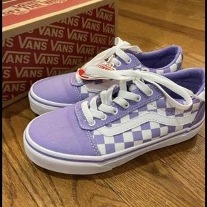 New in Box Vans Kids Shoes Size 1